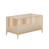 PAIDI Babybett MILA & BEN 70 x 140 cm braun