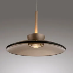 Paul Neuhaus LED Balkenpendel PURE MOON 3-flg bronze