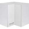 QUARTIER Eck-Hängeschrank MEGGIE 60 x 54 x 32cm weiß