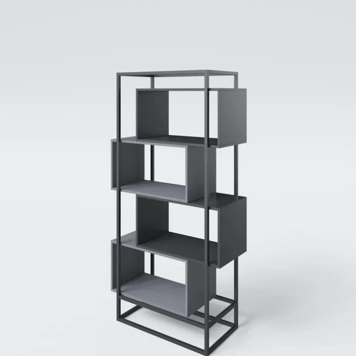 Regal MINECRAFT schwarz/ grau