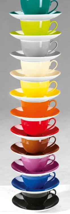 Ritzenhoff & Breker Dessertteller DOPPIO 6er Set rot