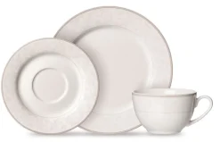 Ritzenhoff & Breker Dessertteller ISABELLA 6er Set cremeweiß