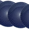Ritzenhoff & Breker Dessertteller ROYAL REIKO 4er Set blau/ weiß
