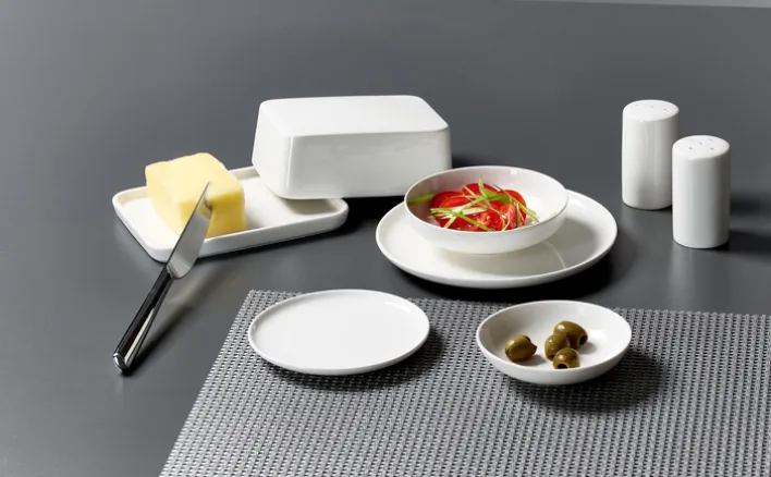 Ritzenhoff & Breker Dessertteller SKAGEN Porzellan weiß