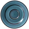 Ritzenhoff & Breker Espresso-Untertasse BALI 6er Set Steinzeug blau