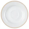 Ritzenhoff & Breker Espresso-Untertasse GEO Porzellan beige