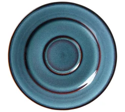 Ritzenhoff & Breker Kaffee-Untertasse BALI 6er Set Steingut blau