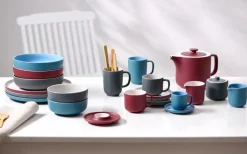 Ritzenhoff & Breker Kaffee-Untertasse JASPER graublau