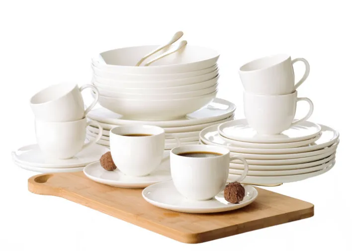 Ritzenhoff & Breker Kaffee-Untertasse SKAGEN 6er Set weiß