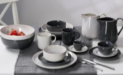 Ritzenhoff & Breker Kaffee-Untertasse TOLEDO Steinzeug grau
