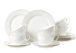 Ritzenhoff & Breker Tafelservice ISABELLA 12-teilig cremeweiß