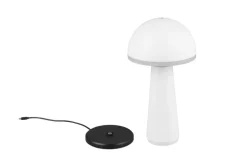RL Akku LED Tischlampe FUNGO weiß