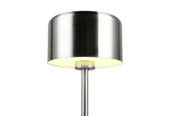 RL Akku LED Tischlampe JEFF 30 cm nickelfarbig