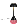 RL Akku LED Tischleuchte TEMBO, Kunststoff, Höhe 28,3 cm Schwarz