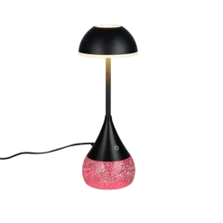 RL Akku LED Tischleuchte TEMBO, Kunststoff, Höhe 28,3 cm Schwarz