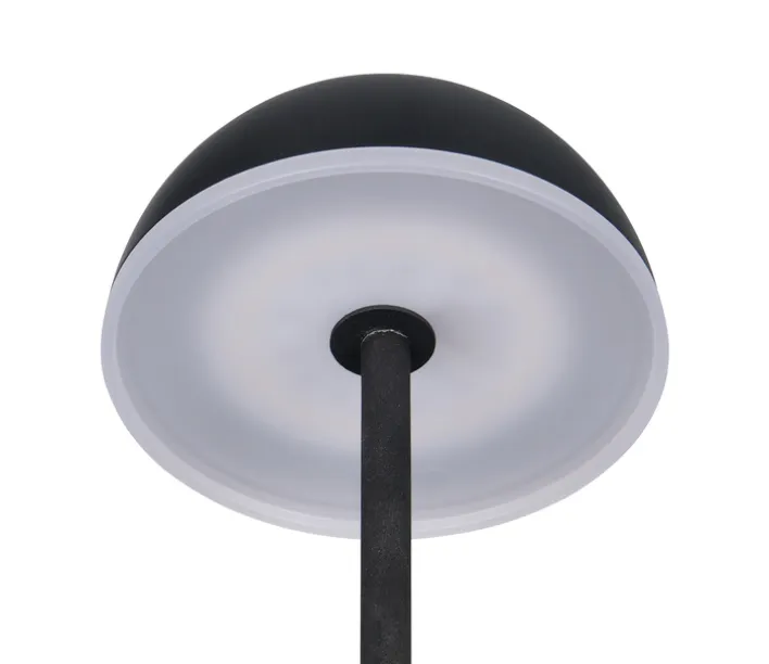 RL Akku LED Tischleuchte TEMBO, Kunststoff, Höhe 28,3 cm Schwarz