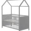 roba Babybett HAUSBETT 70 x 140 cm taupe