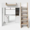 roba Hochbett SMALL WORLD ARTESANA weiß/ braun