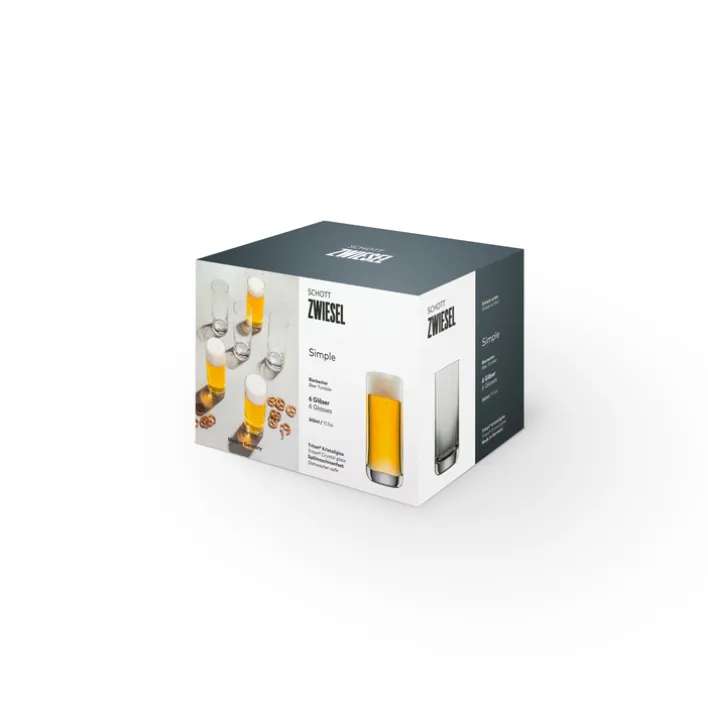 SCHOTT ZWIESEL Bierglas SIMPLE 6er Set 320 ml