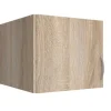 Schrankaufsatz 45 x 40 x 54 cm Holznachbildung braun