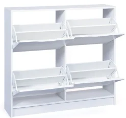 Schuhschrank NOAH 8-B weiß