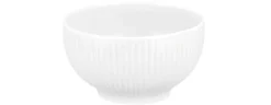 Seltmann Weiden Café au lait Schale AMINA 6er Set Porzellan weiß