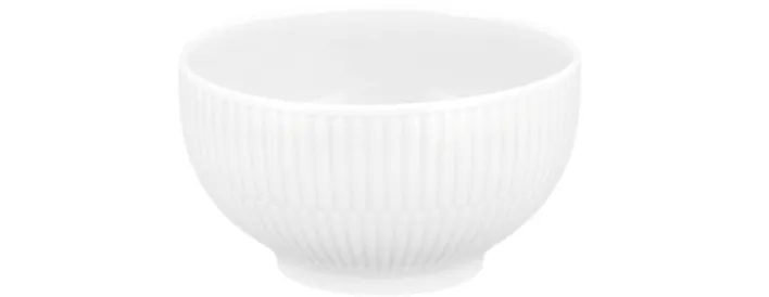Seltmann Weiden Café au lait Schale AMINA 6er Set Porzellan weiß