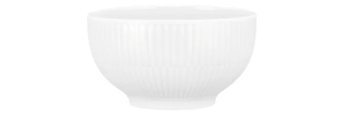 Seltmann Weiden Café au lait Schale AMINA 6er Set Porzellan weiß