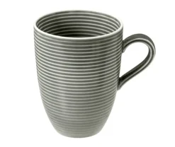 Seltmann Weiden Henkelbecher BEAT COLOR GLAZE 6er Set perlgrau