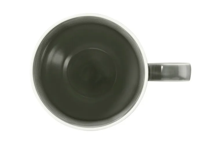 Seltmann Weiden Henkelbecher BEAT COLOR GLAZE 6er Set perlgrau