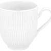 Seltmann Weiden Kaffeebecher AMINA 6er Set Porzellan weiß