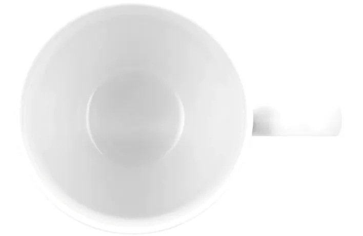 Seltmann Weiden Kaffeebecher AMINA 6er Set Porzellan weiß