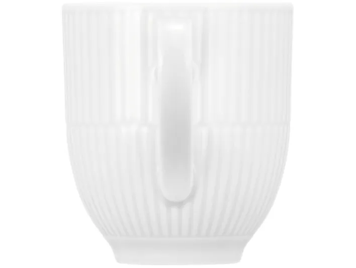 Seltmann Weiden Kaffeebecher AMINA 6er Set Porzellan weiß