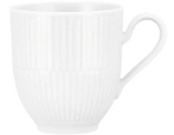 Seltmann Weiden Kaffeebecher AMINA 6er Set Porzellan weiß
