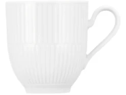 Seltmann Weiden Kaffeebecher AMINA 6er Set Porzellan weiß