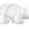 Seltmann Weiden Kaffeeservice TERRA 18-teilig weiß