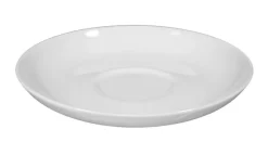 Seltmann Weiden Kaffee-Untertasse RONDO LIANE 6er Set weiß