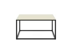 Set one by Musterring Couchtisch RENO 100x50 cm kaschmir / graphit schwarz