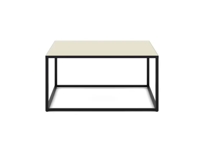 Set one by Musterring Couchtisch RENO 100x50 cm kaschmir / graphit schwarz