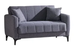 Sofa 2-Sitzer SEOUL grau