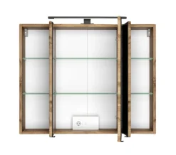 Spiegelschrank LUZERN 80 x 64 cm Wotan Eiche
