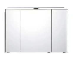 Spiegelschrank 103,2 x 70,3 x 1,2 cm Eiche NB braun