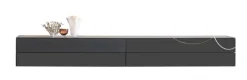 SUDBROCK Lowboard COSMOS 282 cm schwarz