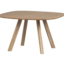 Tisch TABLO 130 x 130 cm Eiche braun