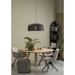 Tisch TABLO 130 x 130 cm Eiche braun