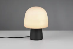 TRIO Retrofit Tischlampe STEEN 27 cm schwarz