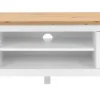 TV-Lowboard BERGEN 160 x 45 cm weiß/Artisan Oak