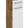 Unterschrank LIVORNO 30 x 64 cm Wotan Eiche/ Weiß matt