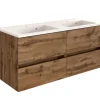 Waschtisch BAABE 120 x 56 cm Wotan Eiche