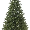Weihnachtsbaum Kunststoff Metall 240 x 152 x 152 cm Grün/Schwarz